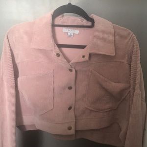 Fashion Nova Cropped coloroid jacket